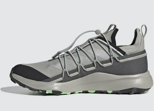 adidas Terrex Voyager Canvas Travel Hike AT Shoes Metal Grey Mens 10 New In Box - Afbeelding 5 van 10