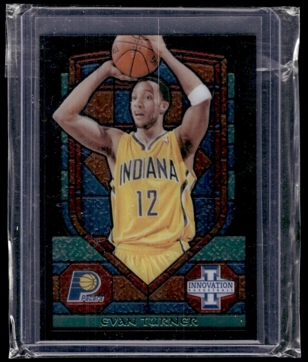 2013-14 Panini Innovation Stained Glass Evan Turner Indiana Pacers #7
