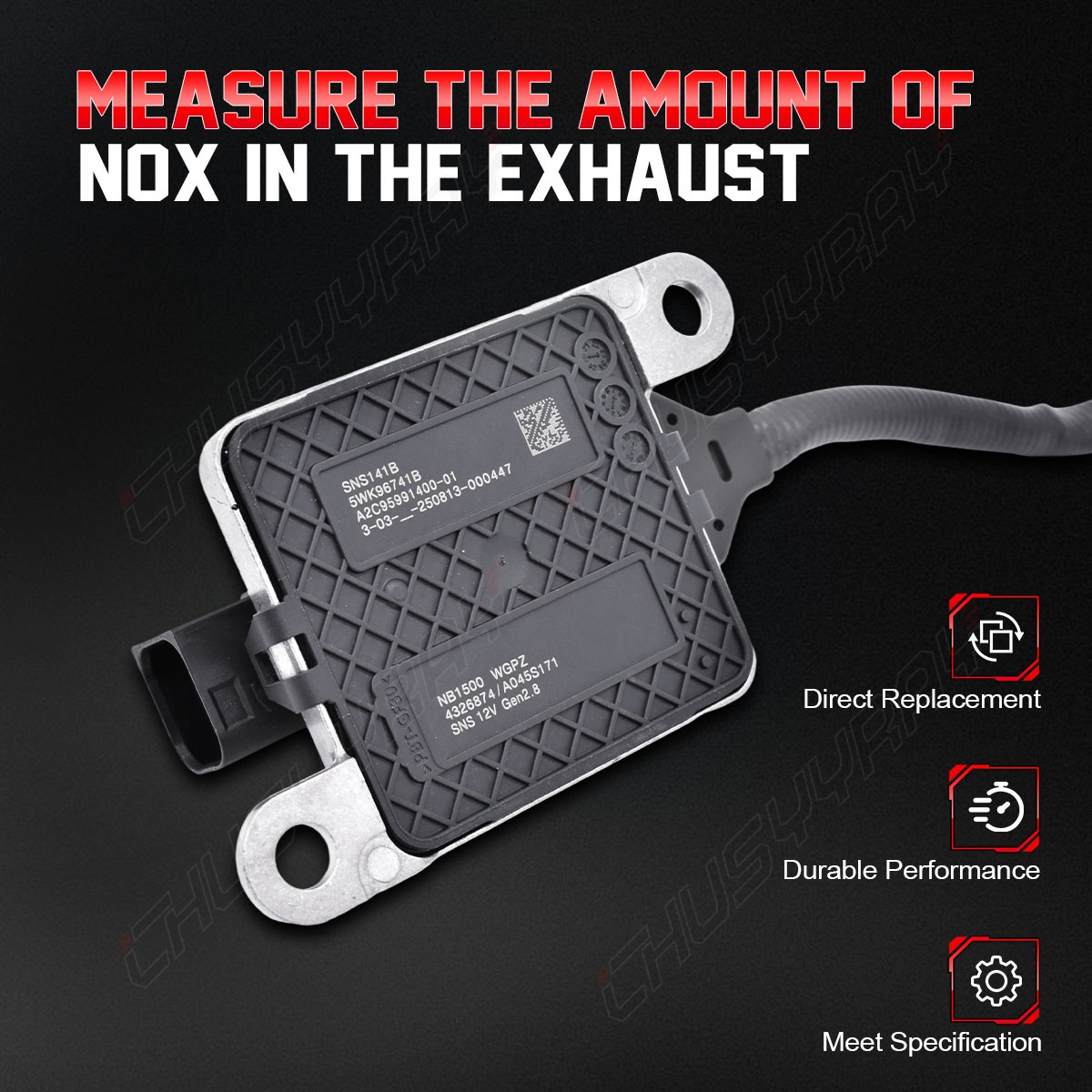 1PCS NEW NOx Sensor 4326874RX For 2013-18 Dodge Ram 6.7L Diesel Cummins thumbnail 9