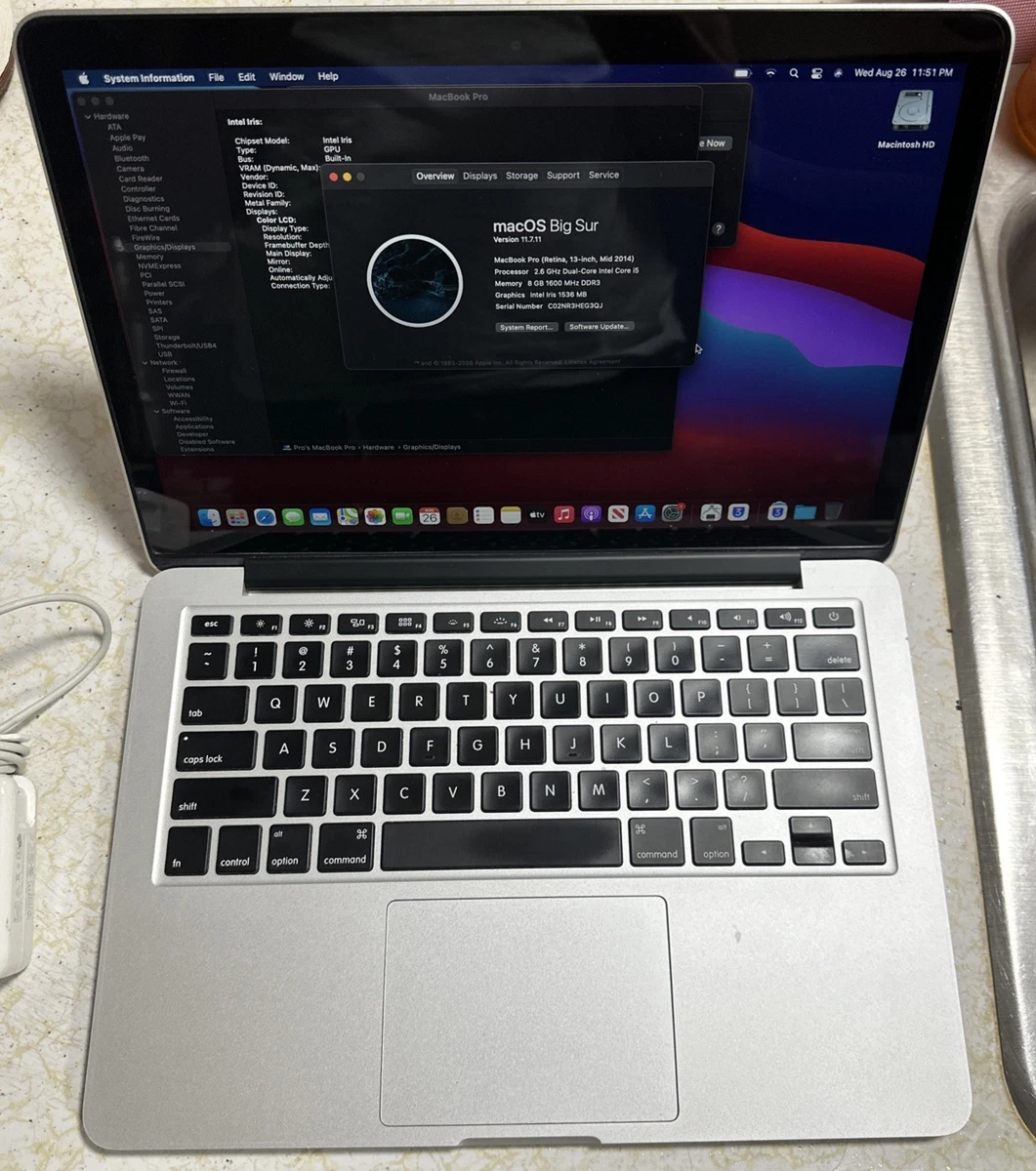 2014 Apple MacBook Pro 256GB Laptops for sale | eBay