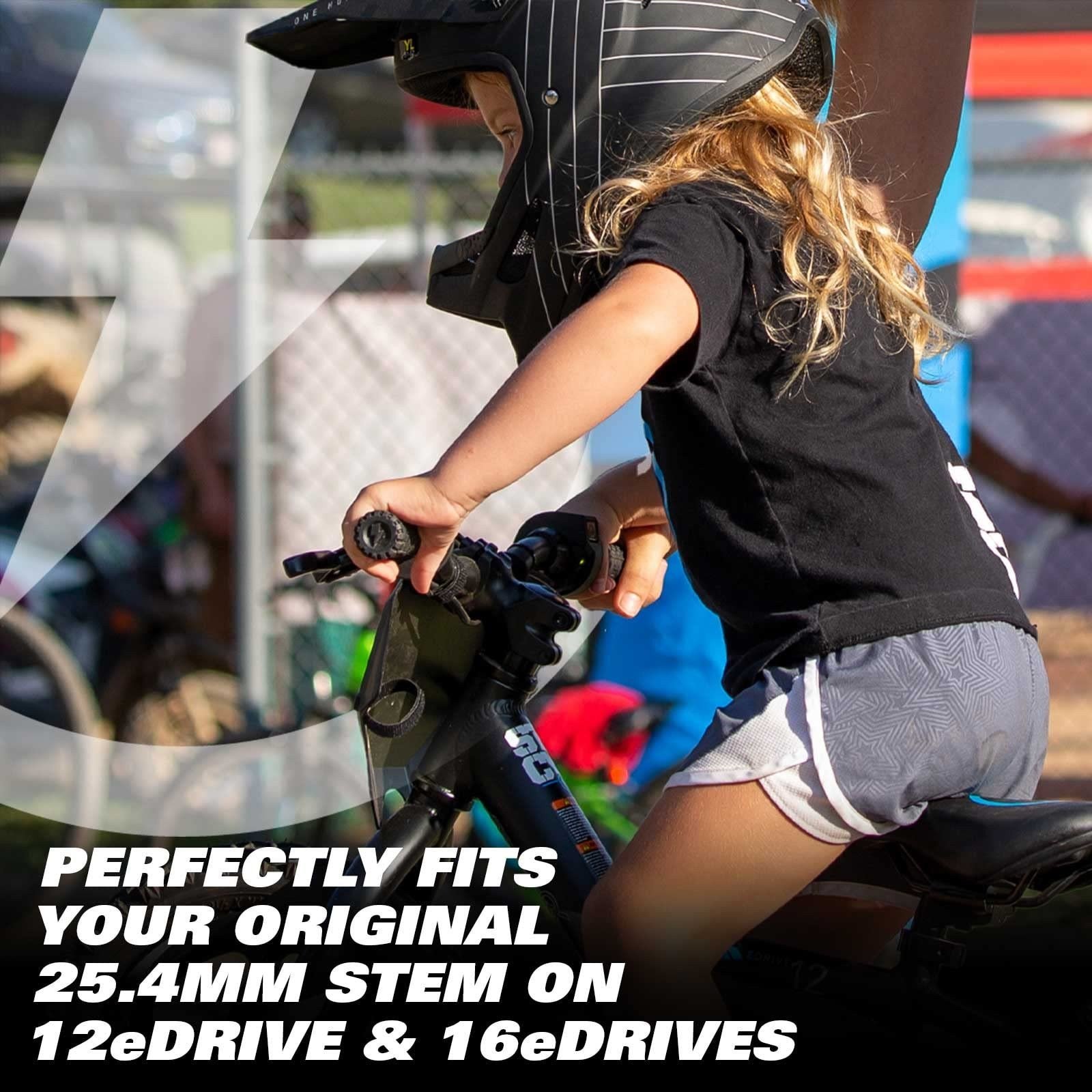 STACYC 19mm Handlebar Conversion Kit (25.4mm) 12eDrive and 16eDrive