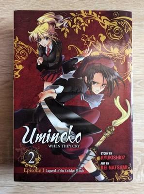 Umineko When They Cry Volume 2 Episode 1 Legend of the Golden Witch Yen Manga
