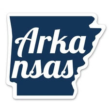 Magnet Me Up Arkansas State Car Magnet, 5" Magnetic State Shape Decal, US Made