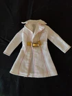 Vtg Barbie 1972 MOD ERA Barbie #3352 WHITE ‘N WITH IT Coat Jacket