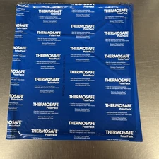 2x ThermoSafe Polar Pack Foam Brick Freezer Ice Packs 9.5 x 11.25 x 1 / FPP3000