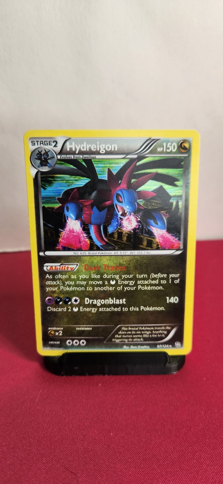 Hydreigon 97/124 Dragons Exalted Holo LP
