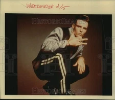 Press Photo Rap Artist Vanilla Ice - sap33585