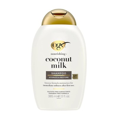 OGX Nourishing + Coconut Milk Moisturizing Shampoo, 13 fl. oz