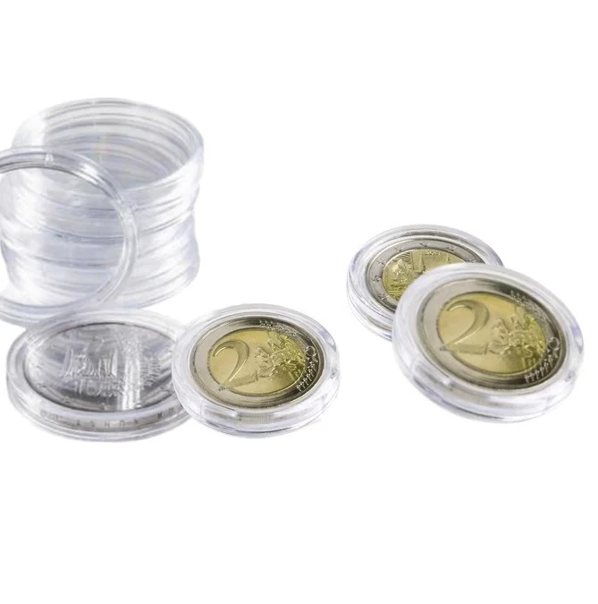 ORGANISATEUR PIÈCE DE Monnaie Étui Collection Capsules Boites Plastique