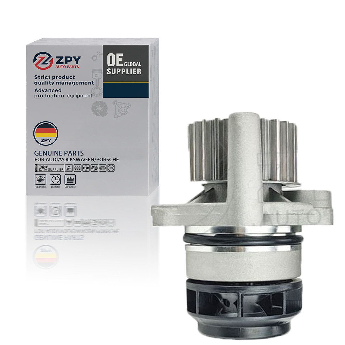 ZPY Water Pump Timing Belt Tensioner For VW Audi TTS Quattro 2.0L 06F121011