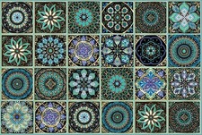 24Pcs Peel and Stick Tile Stickers-DIY Decor,4x4Backsplash 4x4, Ts-101