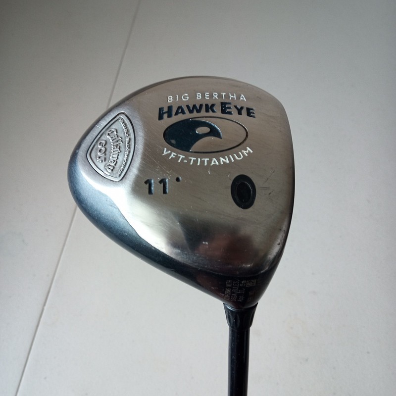 Callaway Big Bertha Driver Hawkeye VFT-Titanium 11º System 60 Light Flex RH Good