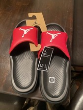 Authentic Nike Jordan Franchise Men's Slide / V RED-WHITE-BLACK / HF3263 600