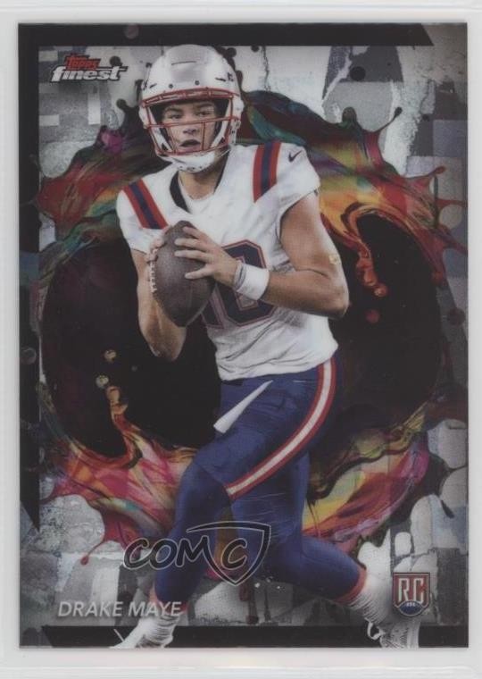 2024 Topps Finest Rare Drake Maye #248 9m2