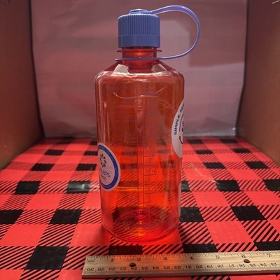 Nalgene Sustain 32 oz. Narrow Mouth Water Bottle Marmalade Orange
