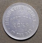 E093 Manitou, Colo., Hiawatha Club (Large Building) GF 12 1/c At The Bar, Scarce — photo 2