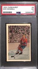 1952 Parkhurst #8 Ken Mosdell PSA 5 EX 52555367 