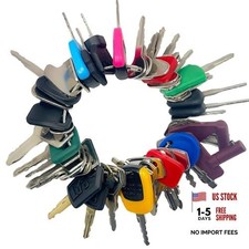 Heavy Equipment Keys Master Set, Construction Contractor Ignition Keys 50