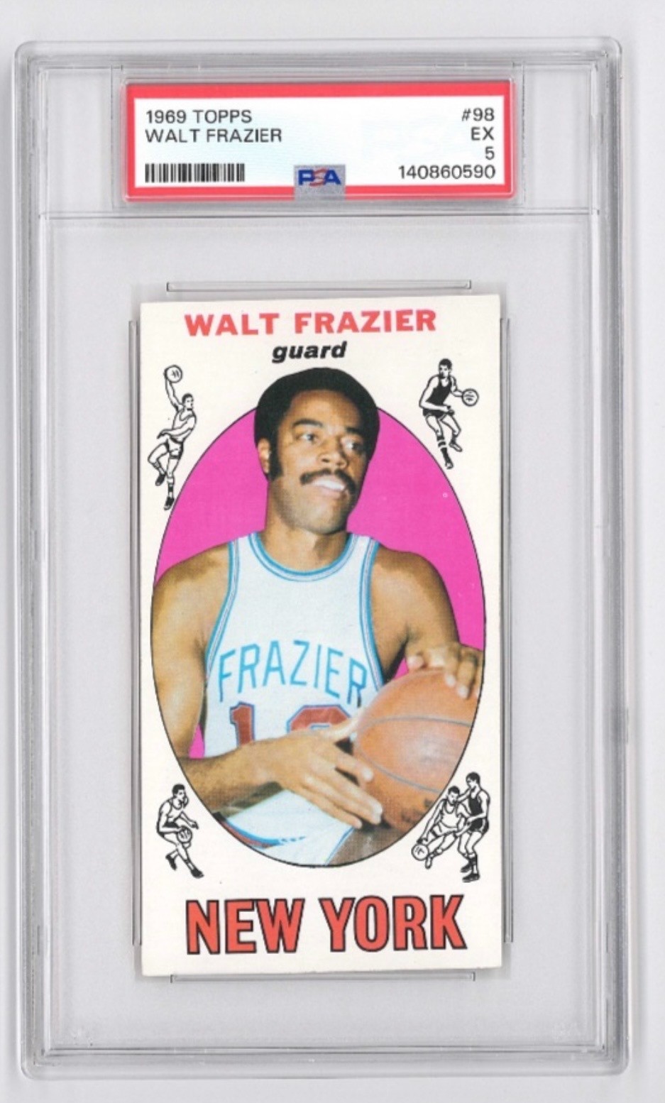 1969-70 Topps - Walt Frazier #98 (RC) PSA 5