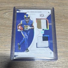 2021 Panini National Treasures Tutu Atwell Rookie Dual Materials Rams /25