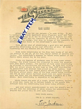 1925 LETTERHEAD Austin Texas E. L. STECK STATIONERS Printing Company E W JACKSON