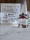 Bomb Party RBP8627 "Brighten My Day" LC Ruby w/Gen Quartz Hematite Sz 9 2 RINGS — photo 6