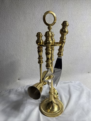 Brambilla Vintage Metal 5 Piece Barware Set Made In Italy Vintage - Picture 4 of 14