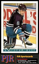 Sean Hill 1993-94 Topps Premier #312 Anaheim Mighty Ducks
