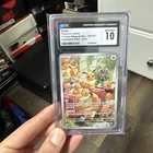 Pokémon Eevee Twilight Masquerade 188/167 CGC 10 Illustration Rare