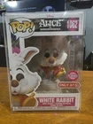 Funko Pop Disney Alice In The Wonderland #1062 White Rabbit Flocked Exclusive