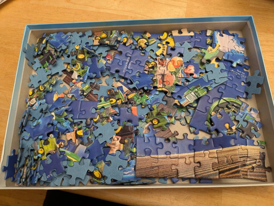 Ravensburger John Deere XXL 300 Pc. Puzzle Complete Used 1x Smoke/Pet Free Home - Image 3 of 3