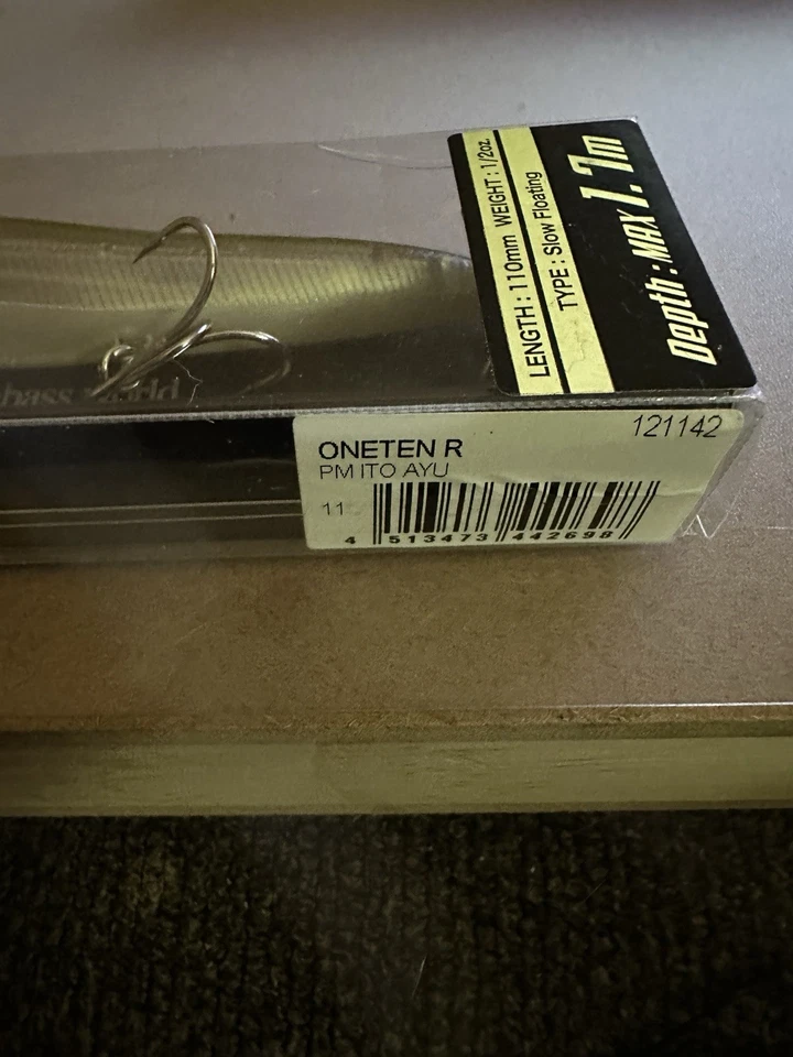 Lote de 4 Megabass Vision 110 e 1 Vision 110 jr - Imagem 4 de 4