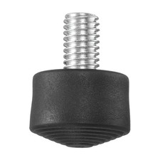 Rubber Foot Spike, Anti-Slip M8 Thread Tripod Foot Spikes 28x21mm