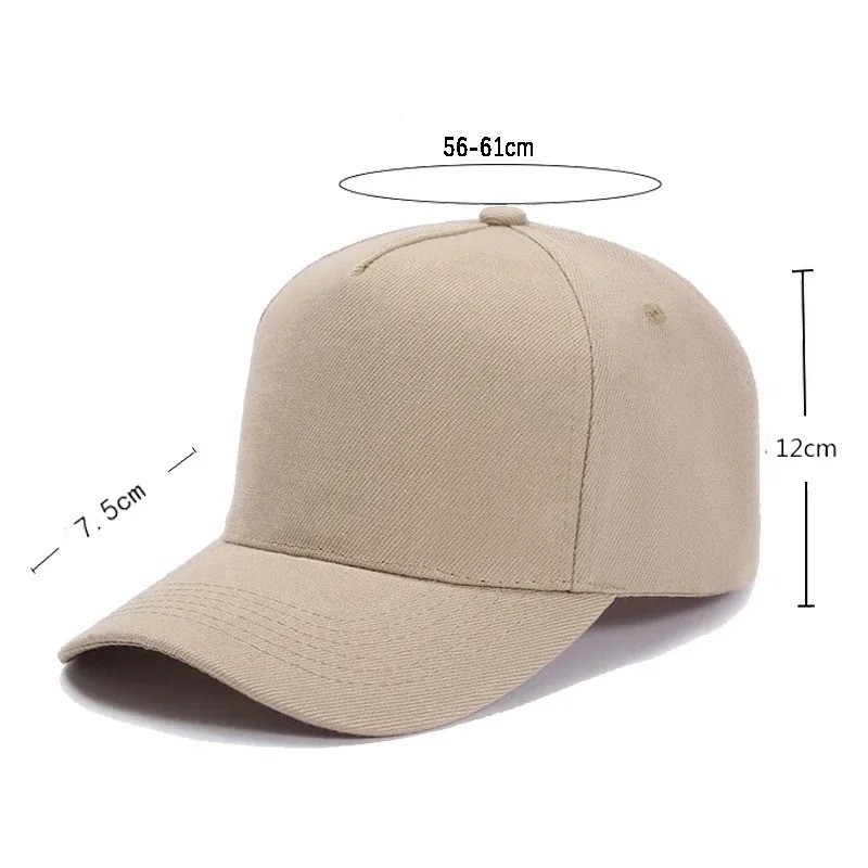 Personalised Baseball Cap Custom Text Logo Printed Hat Unisex Ladies Mens Caps image 2