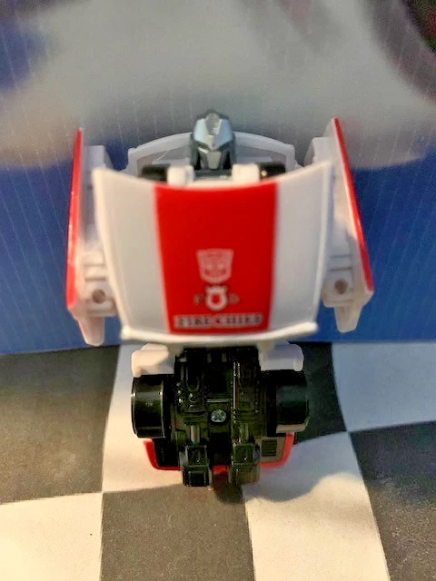 Transformers - Universe 2005 1/64 Prowl Fire Chief Vehicle Autobot WHITE Hasbro - Image 3 of 3