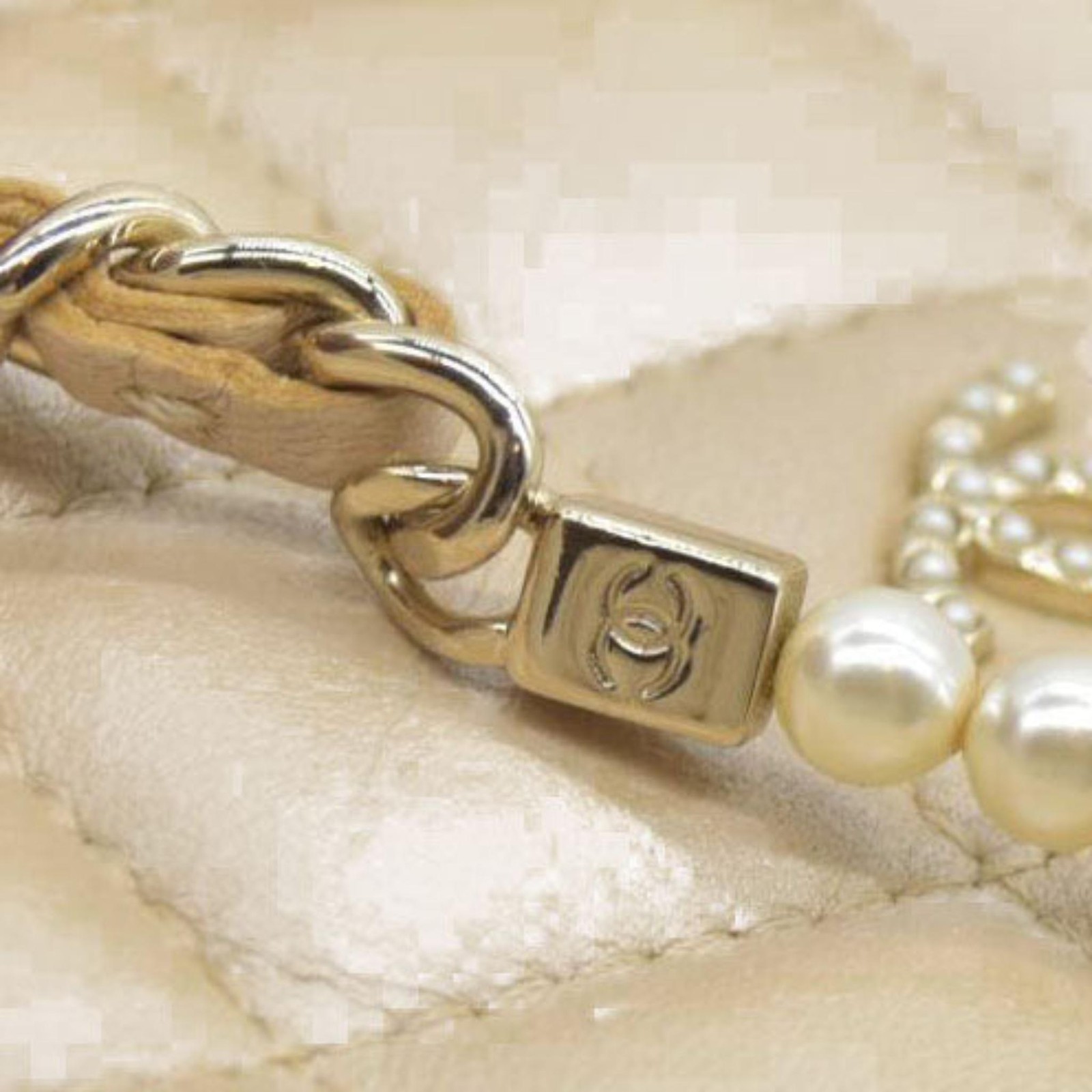 $4950 Chanel  Canvas Small Rectangular Leather Ch… - image 21