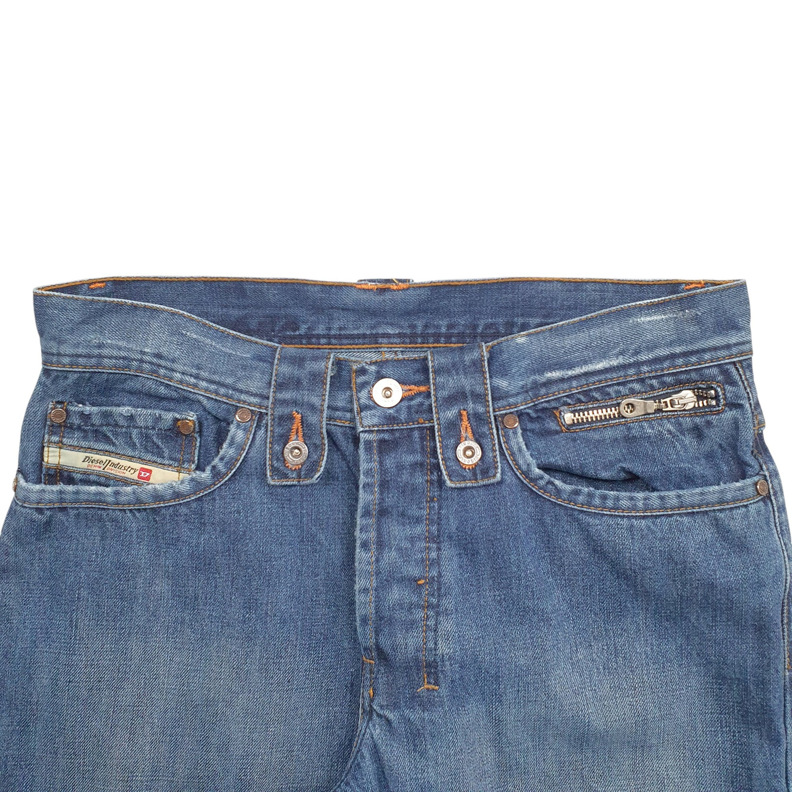 DIESEL Casual Jeans Bootcut Fit Blue Denim Trousers Mens W31 L34 image 2