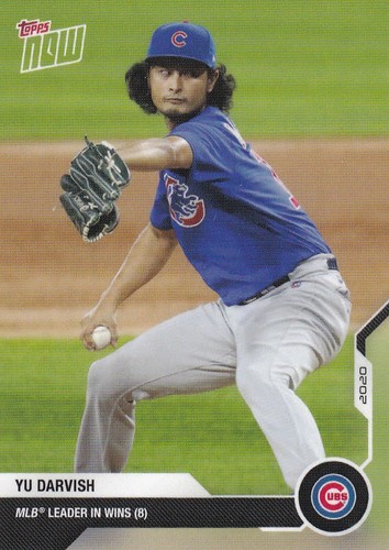 2020 Topps Now 322 Yu Darvish