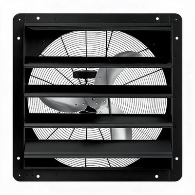 20/24 Inch Shutter Exhaust Fan,Aluminum Wall Mounted Exhaust Fan, 2660/3837CFM