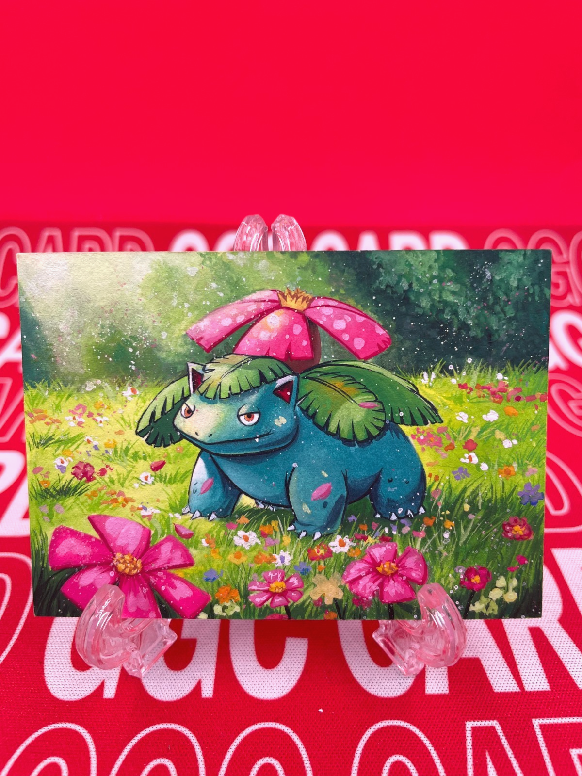 GGC Studio Pokémon Venusaur Artist Hand Drawn Auto Sketch Card 1/1