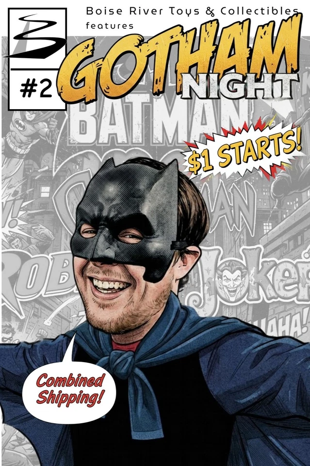 🦇 Gotham Night #2 | Batman, Joker, Catwoman & More! | $1 Starts!