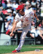 Nate Jones Chicago White Sox Signed 8x10 Photo PSA