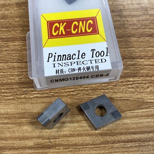 CBN CNMG120408 CBN-4 Plaquettes De Tournage CNC Pour Acier Trempé