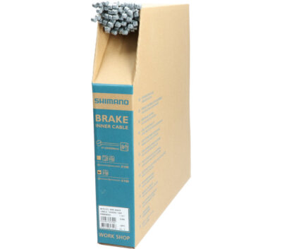 SHIMANO 100 Stk. (Box) Bremszug 2.050 mm VR oder HR Y-80098521