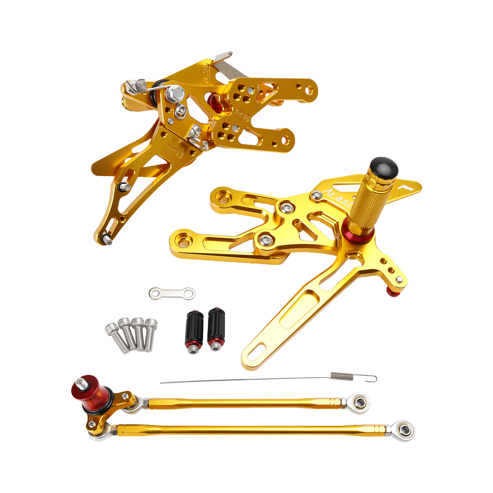 Racing Gold Rear Sets Footpegs Footrest fit Honda CBR600RR 0306