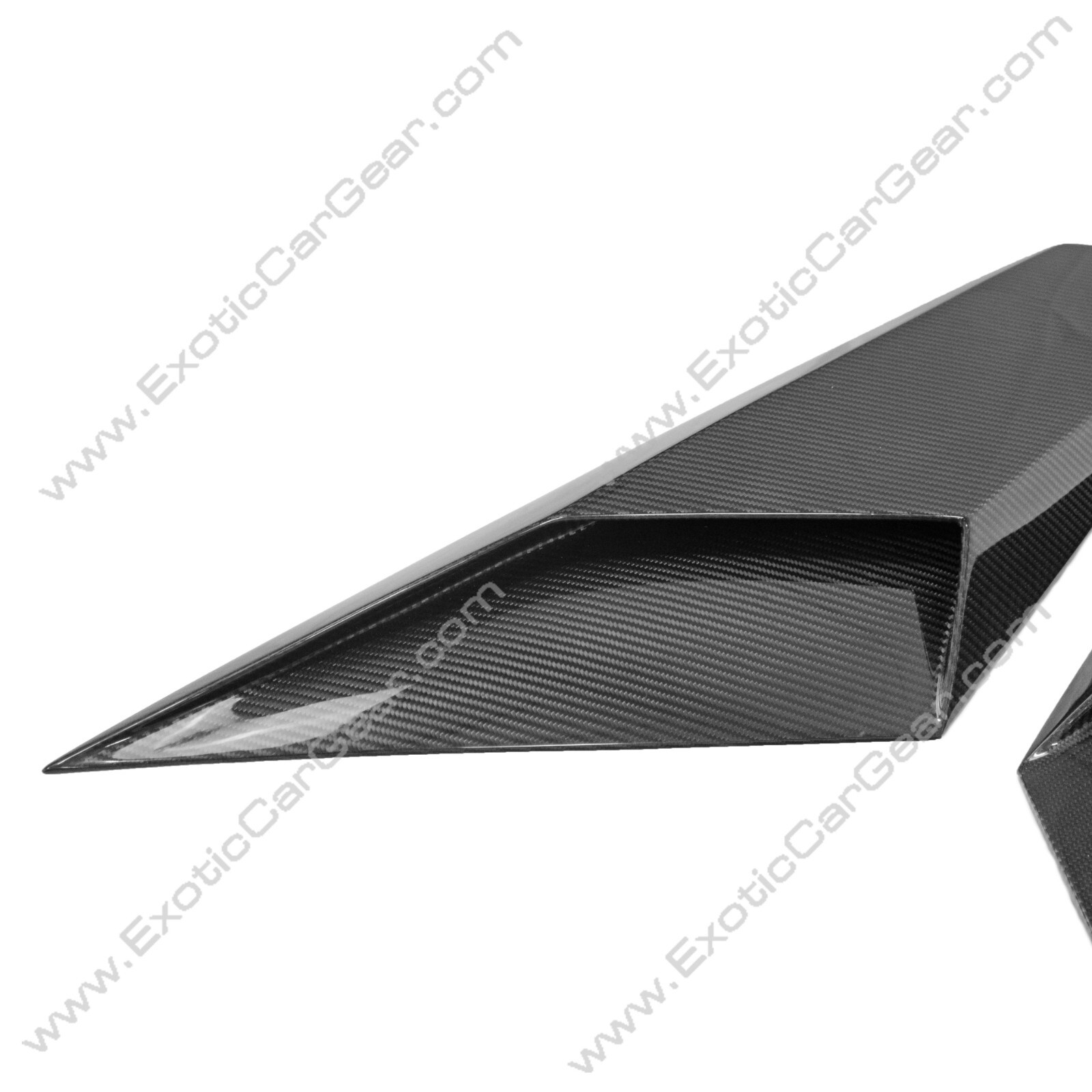 Lamborghini Aventador Carbon Fiber SV Style Large Engine Intake Panels