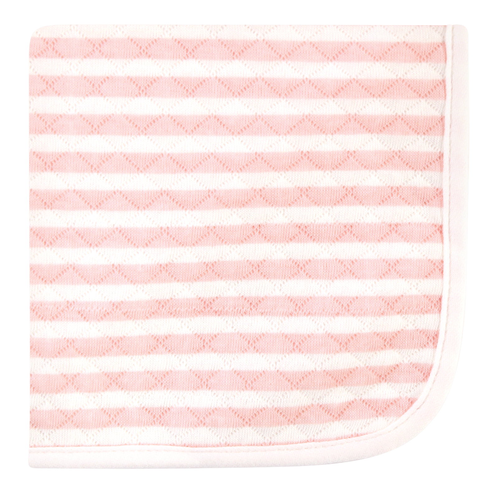 Hudson Baby Infant Girl Quilted Cotton Washcloths, Girl Forest, One Size