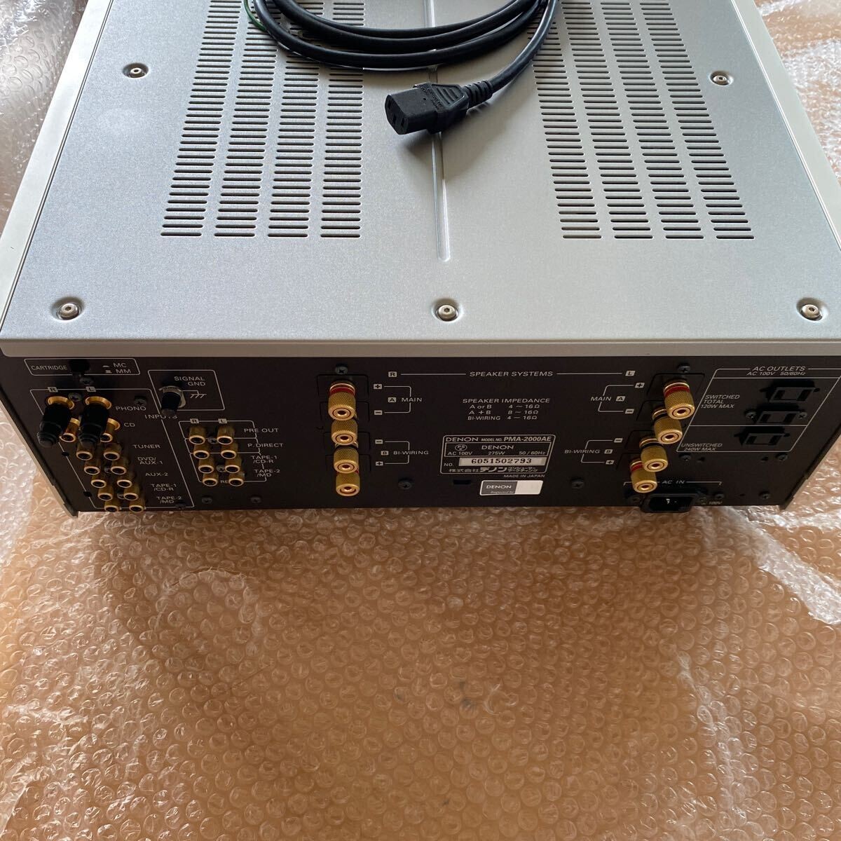 アンプ DENON PMA-2000AE Denon PMA-2000AE-SP Integrated Amplifier Premium Silver From Japan