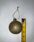 Gold Sparkly Christmas Ornament — photo 2