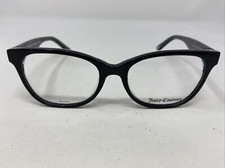 JUICY COUTURE EYEGLASSES FRAME JU302 807 50-17-135 BLACK FULL RIM S968